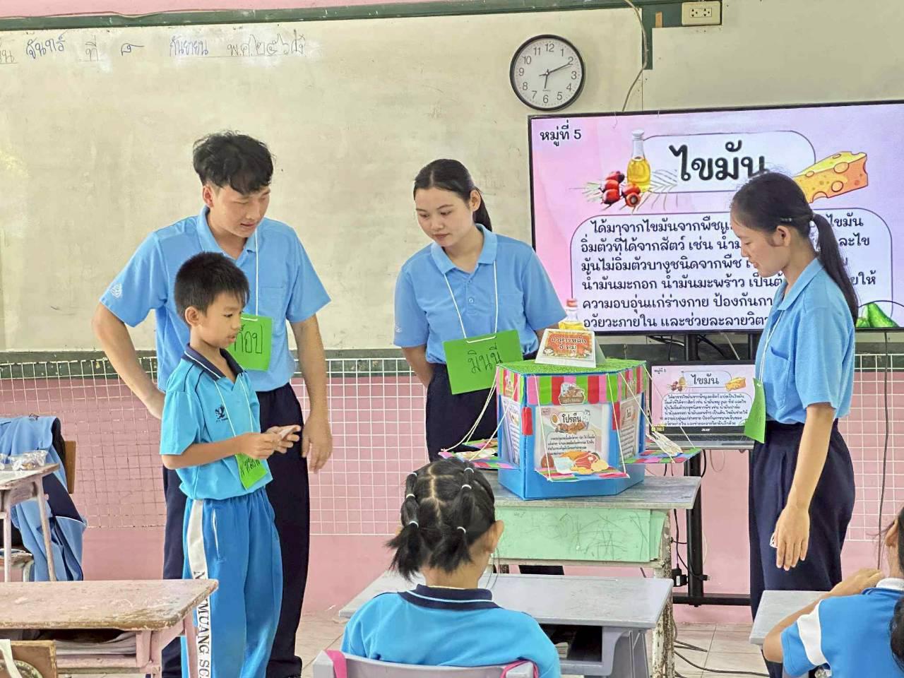 68. ค่ายศิลปะบูรณาการกับสาระการเรียนรู้สำหรับนักเรียนระดับประถมศึกษา ณ โรงเรียนบ้านโนนม่วง